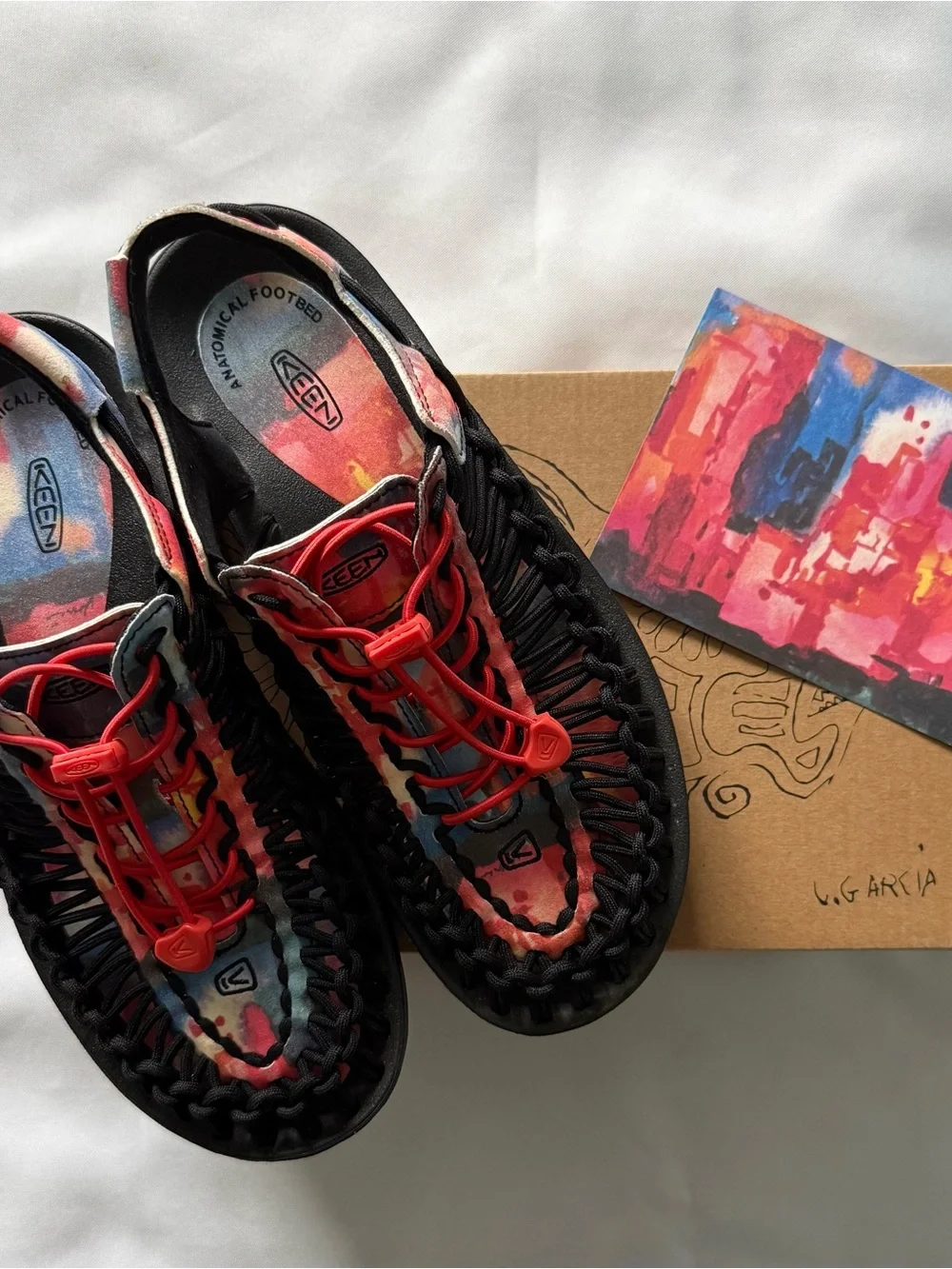 Keen Women’s “Jerry Garcia New York At Night” Sandals - Size 9